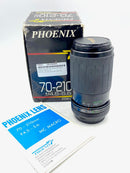 USED Phoenix 70-210mm f/4.5-5.6 Lens for Canon FD