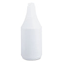 Boardwalk Embossed Spray Bottle, 24 Oz, Clear, 24/Carton - BWK00024