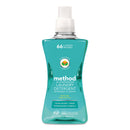 Method 4X Concentrated Laundry Detergent, Beach Sage, 53.5 Oz Bottle, 4/Carton - MTH01489