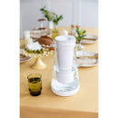 7 Cup Glass Water Filter Pitcher - White