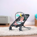 2-in-1 Bouncer & Rocker Duo - Gray and Teal