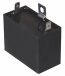 Dayton Rectangle Motor Run Capacitor,10 Microfarad Rating,370VAC Voltage - 22F169