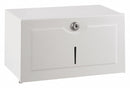 Tough Guy Paper Towel Dispenser, No Series, White, (500) C-Fold, (600) Multifold, Manual - 22LC61
