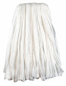 Tough Guy Quick Change, Side-Gate Rayon Strip Wet Mop Head, White - 22VA18