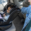 Revolve 360 Slim 2-in-1 Rotational Convertible Car Seat - Salem Black