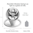 Vibration Baby Swing - Gray