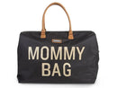 Beaba Childhome Canvas Mommy Bag - Black & Gold
