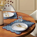 Reversible Scallop Placemats - Set of 2