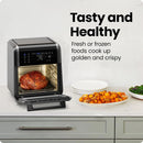 6-in-1 Multifunctional Air Fryer Oven w/ 12 Qt Capacity, Digital Touchscreen - Black