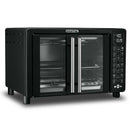 Digital French Door Air Fryer Toaster Oven - Black