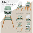 7-in-1 Baby High Chair - Gray