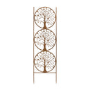 Melrose International, Triple Tree Screen, Iron, 53"
