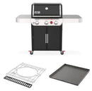 Weber, Genesis E-325s With Crafted Frame Kit & Griddle, Black, Natural Gas
