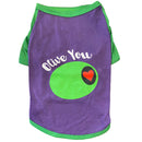 Ethical Pet, Olive You Tee, Purple