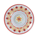 Gerson, Melamine Spanish Design Chip & Dip Plate