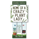My Word, Home of a Crazy Plant Lady Square Board