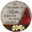 Carson, Mom Cardinal Memorial Mini Garden Stone