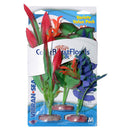 Blue Ribbon, Vibran Sea Clear Burst Floral, Medium, Variety Pack