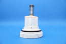 Pentair In-Floor (A&A) Retro-Fit High Flow Pool Valet Replacement Pop Up Head, White 230330 521720