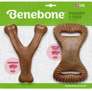 Benebone, Dental Chew & Wishbone, Bacon, Medium, 2 Pack
