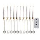 RAZ, Lighted Candles W/Remote Box/10
