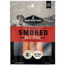 Barkworthies, Thick Smoked Bully Stick, 6", 3 Pack
