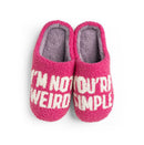 Two Left Feet, You're Simple Slipper Slides