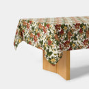 Floral Tablecloth 84"x60" - Machine Washable Cotton