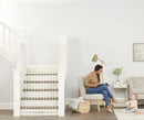 Extra Tall Top of Stairs Safety Gate - White