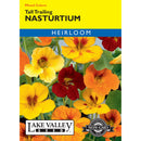 Lake Valley, Nasturtium Tall Trailing, Mixed Color