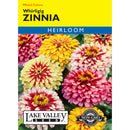 Lake Valley, Zinnia Whirligig, Mixed Color
