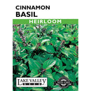 Lake Valley, Basil, Cinnamon