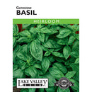 Lake Valley, Basil, Genovese