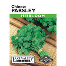 Lake Valley, Parsley, Chinese