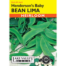 Lake Valley, Bean Lima, Henderson's Baby