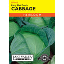 Lake Valley, Cabbage, Early Flat Dutch