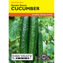 Lake Valley, Cucumber, Garden Sweet Hybrid Burpless