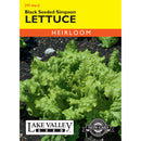 Lake Valley, Lettuce, Black Seeded Simpson