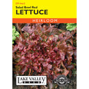 Lake Valley, Lettuce Salad Bowl Red