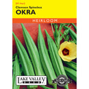 Lake Valley, Okra, Clemson Spineless
