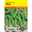 Lake Valley, Pea, Super Sugar Snap (Pole)