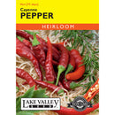 Lake Valley, Pepper, Hot Cayenne Long Red Thin
