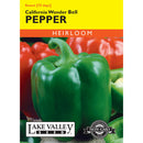 Lake Valley, Pepper, Sweet California Wonder, Green Bell