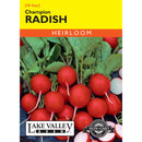 Lake Valley, Radish, Champion