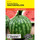 Lake Valley, Watermelon, Crimson Sweet