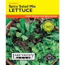 Lake Valley, Lettuce, Spicy Salad Mix
