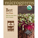 Lake Valley, Beet, Early Wonder Microgreens