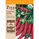 Lake Valley, Pepper, Hot Cayenne Long Red Thin