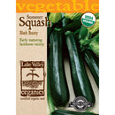 Lake Valley, Squash, Summer Black Beauty Organic
