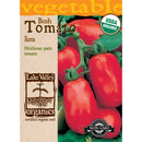 Lake Valley, Tomato, (Bush) Roma Organic